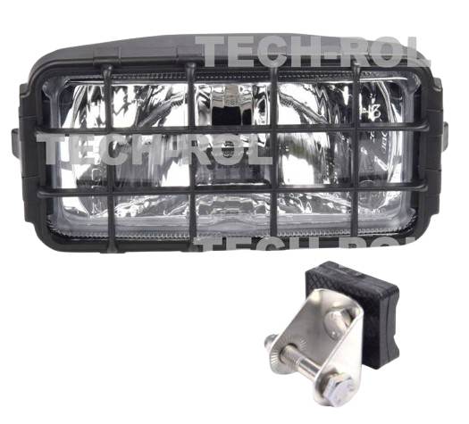 Halogen drogowy prostokątny 180 mm / 86 mm H3 12V / 24V HP2.10245.01 Wesem