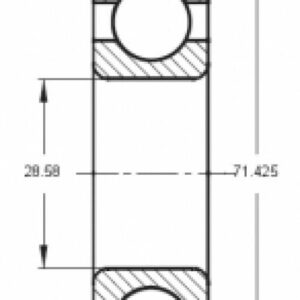 Łożysko Cbk 296 C4 Fłt Kraśnik 899377m2