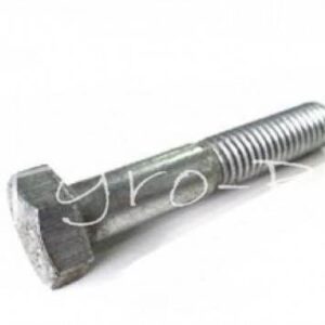 Śruba Z Łbem 6-Kątnym Niepełny Gwint M8x45 Kl.8.8 Din931 Ocynk Biały