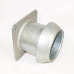 Króciec Stalowy V133 Z Kołnierzem