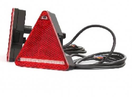 Lampa Zespolona Tylna W68l Bez Przeciwmgielnego 12v-24v