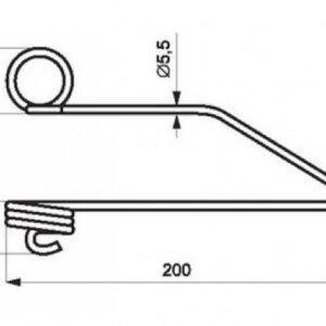 Palec Nagarniacza Motowideł Kombajnu Claas