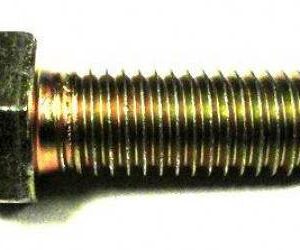 Śruba Z Łbem 6-Kątnym Pełny Gwint 5/8" X 1 3/4" Unf Din961 Ocynk -