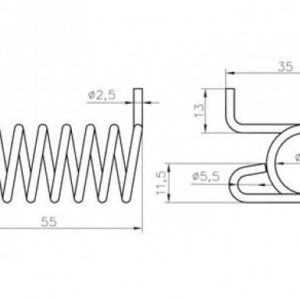 Sprężyna Skrętna Mesko Lewa Polska