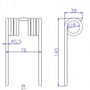 Palec Sprężysty Podbieracza Prasy Krone 938158.1 938158.0 937920.0