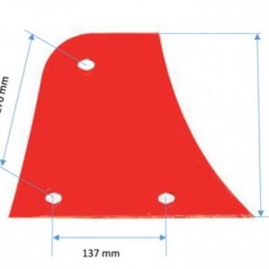 Pierś Odkładnicy Pługa Niemeyer Lewa
