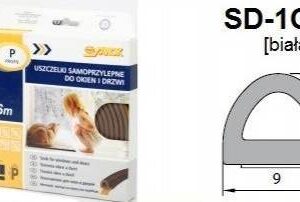 Uszczelka Do Drzwi I Okien Profil D 6m Biała