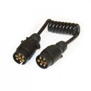 Przewód Spiralny 1m Z Wtyczkami