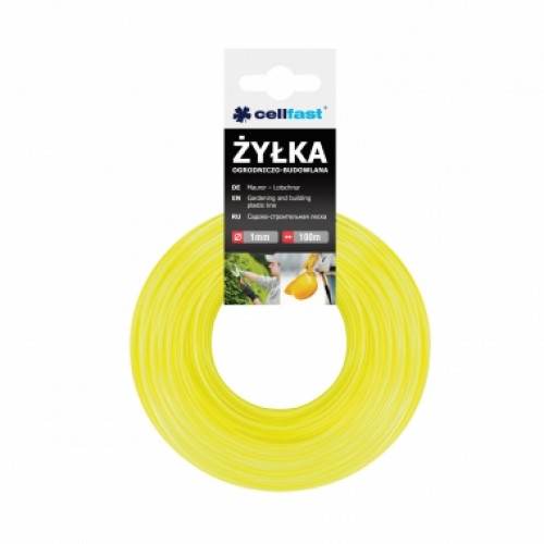 Żyłka Ogrodniczo-Budowlana 1,0mm X 100m