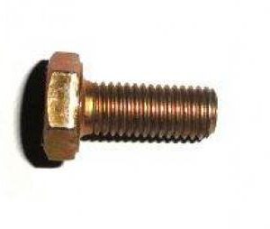 Śruba Z Łbem 6-Kątnym Pełny Gwint 1/4" X 5/8" Unf Din961 Ocynk Maski Mf