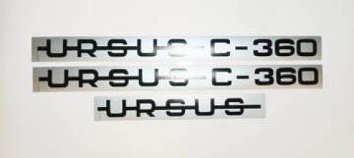 Komplet Znaków - Emblematów Ursus C-360