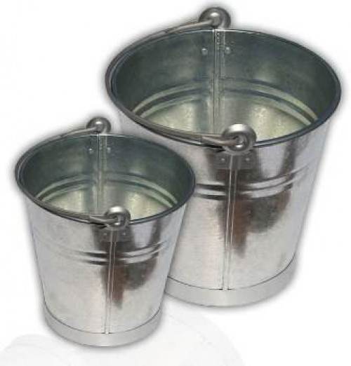 Wiadro Ocynkowane 12l