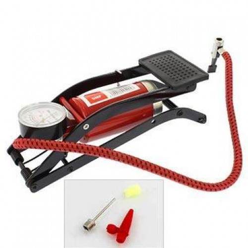 Pompka Do Pompowania Nożna 1-Tłokowa Z Manometrem