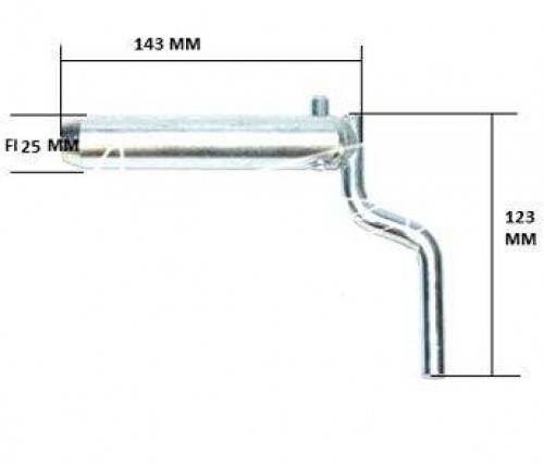 Sworzeń Wywrotu I Lewy Fi 25 X140 45n0007000 Pronar