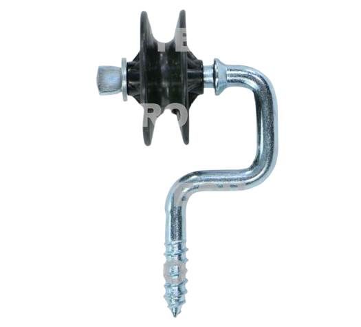 Izolator narożny do drutu i plecionki z wkrętem do drewna 11-0383 10szt