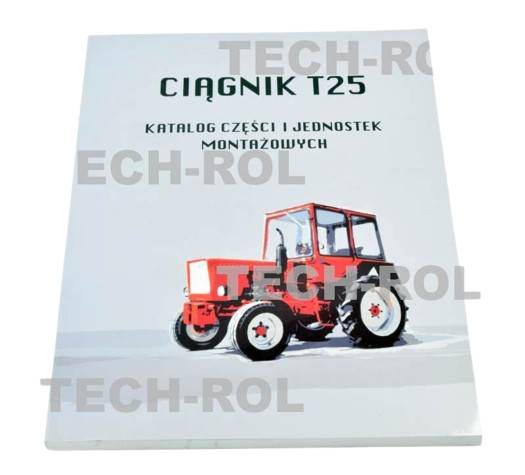 Katalog części do T-25A T-25A2 T-25A3 91 tablic 152 stron T-25A Produkt