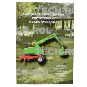 Katalog części i instrukcja obsługi ładowacz CYKLOP-1 T-214/3 Produkt