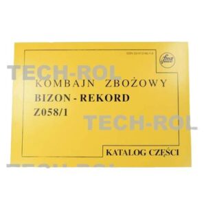 Katalog części zamiennych Bizon Rekord Z-058/1 Produkt krajowy