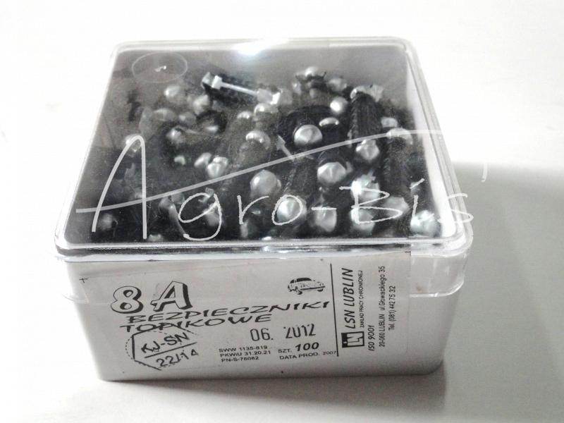 Bezpiecznik Cylindryczny Topikowy 8a