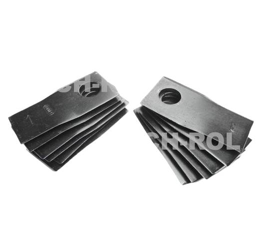 Komplet nożyków 100/49 mm,12 sztuk średnica otworu 21 mm nożyki skośne