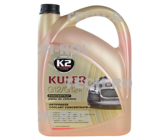 Koncentrat płynu do chłodnic Kuler 5l czerwony T215C K2