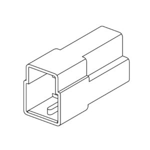 Obudowa Konektorowa Owd Mc 6,3 V2 3p "T" Elmot 20szt