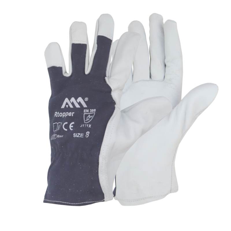 Rękawice Z Miękkiej Skóry Licowej Koziej Rozmiar 8 A Parę Par 12szt