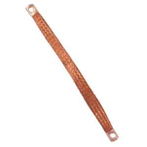 Przewód Masowy Oczka Fi-8mm Długość 300mm Miedziany Plecionka Uniwersalny