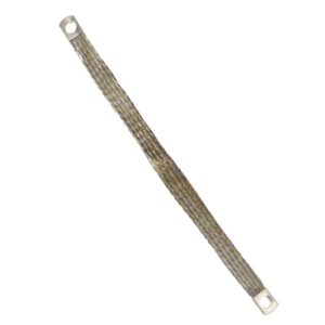 Przewód Masowy Oczka Fi-10mm Długość 330mm Miedziany Plecionka Uniwersalny