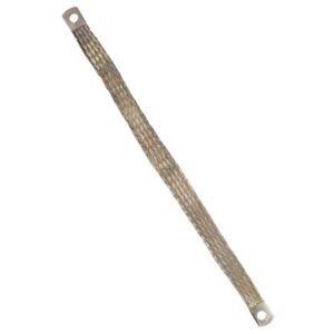 Przewód Masowy Oczka Fi-8mm Długość 340mm Miedziany Plecionka Uniwersalny