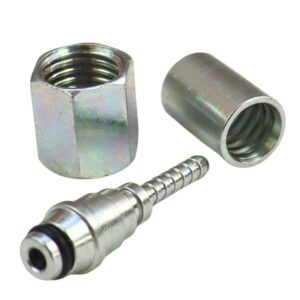 Końcówka Zakucie Węża Termoplastycznego Dkol 3,4 06 Dn04 S31 S32 Nakrętka