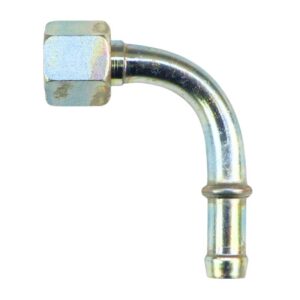 Końcówka Rurka Wygięta Gwint Wewnętrzny 90 Dn08 M16x1,5 Na Wąż 9-10mm