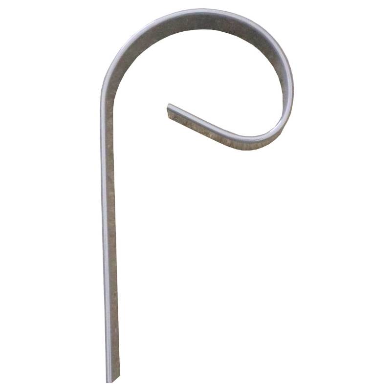 Ząb Sprężynowy Płaski Włóki 3-Otworowy 80x10x520 Cp80kr Stal Sprężynowa