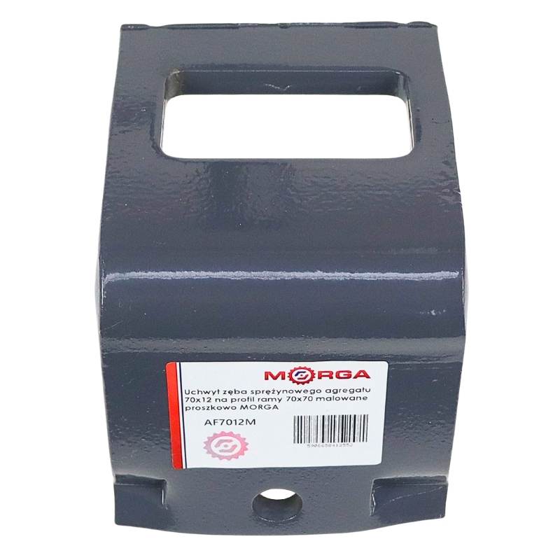Uchwyt Zęba Sprężynowego Agregatu 70x12 Na Profil Ramy 70x70 Malowane