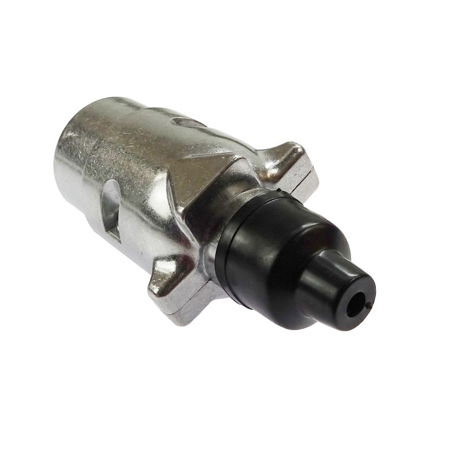 Wtyczka Elektryczna 7 Biegunowa W-7 Aluminiowa Wtyczka Elektryczna 7 Biegunowa W-7 Aluminiowa - obrazek 4