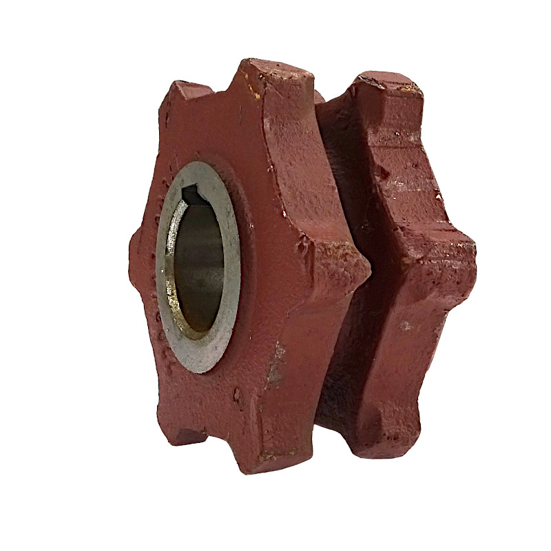 Koło Gniazdowe Napędowe Fi-40mm Wpust 12 Wysoki Ząb Rozrzutnik Obornika Koło Gniazdowe Napędowe Fi-40mm Wpust 12 Wysoki Ząb Rozrzutnik Obornika - obrazek 4