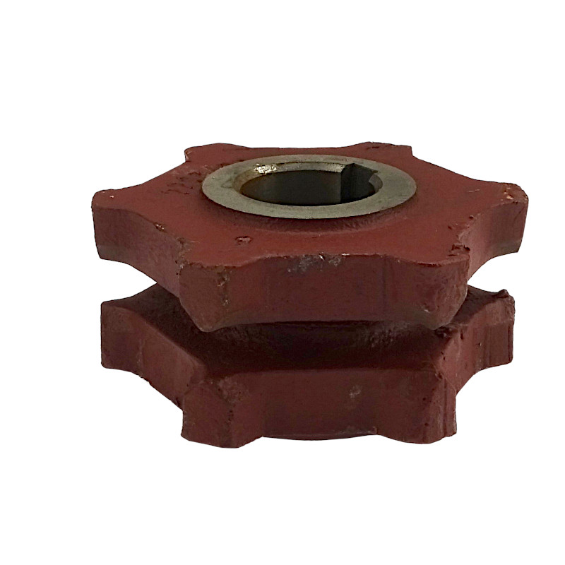 Koło Gniazdowe Napędowe Fi-40mm Wpust 12 Wysoki Ząb Rozrzutnik Obornika Koło Gniazdowe Napędowe Fi-40mm Wpust 12 Wysoki Ząb Rozrzutnik Obornika - obrazek 2