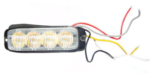 Lampa Ostrzegawcza Żółta