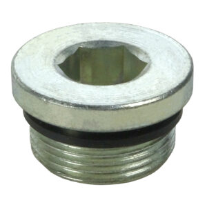 Korek Hydrauliczny Gwintowany Metryczny Z Gniazdem Sześciokątnym - Imbus