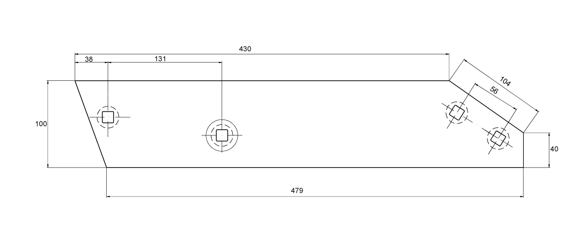 Płoza Długa Pługa 10/23 Unia Pr/071 Płoza Długa Pługa 10/23 Unia Pr/071 - obrazek 2