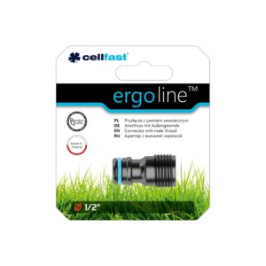 Przyłącze Kranu Rury Z Gwintem Zewnętrznym Cellfast Ergo 1/2"