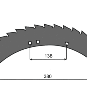 Nóż Sieczkarni Prawy Kemper 78230