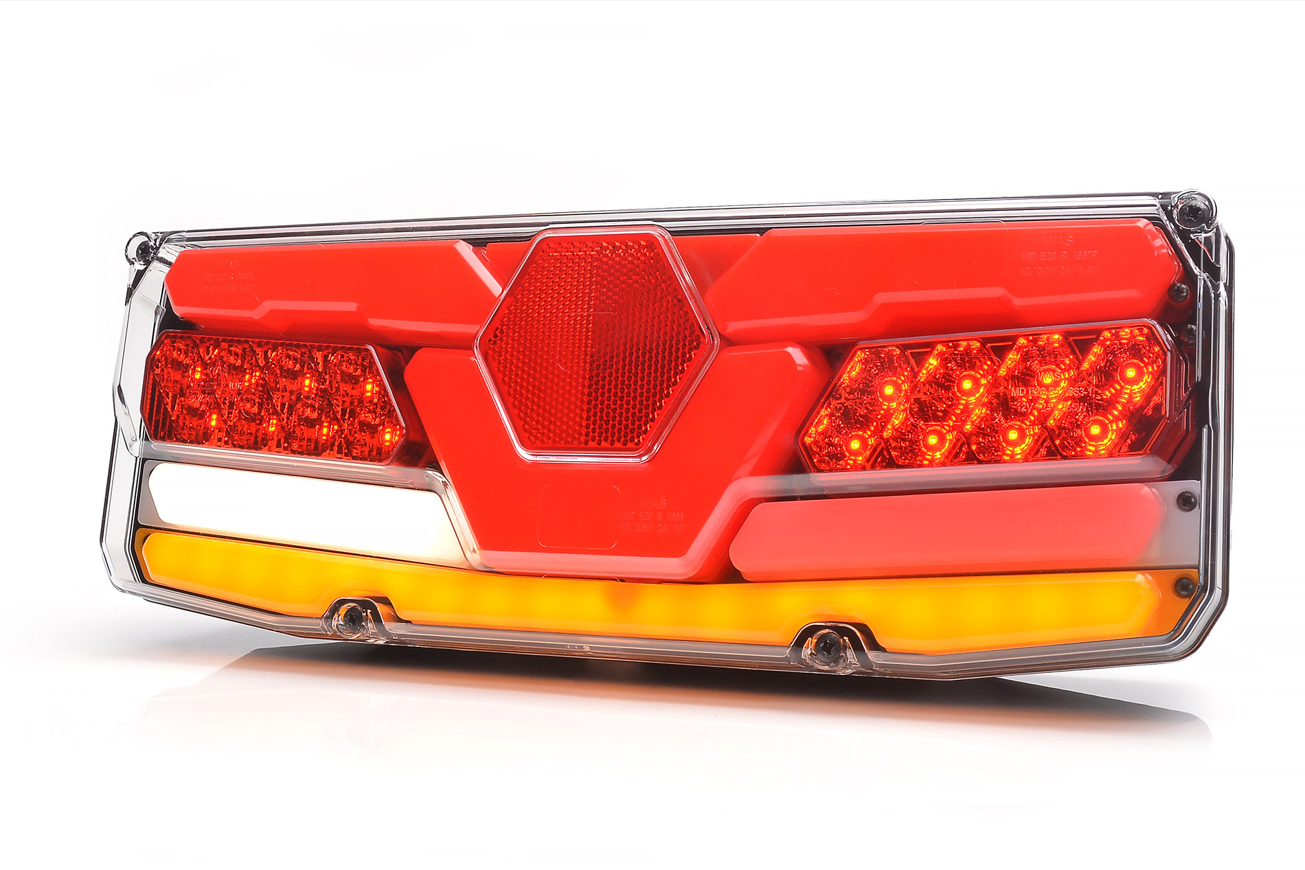 Lampa Zespolona Tylna W171p 12-24v Led