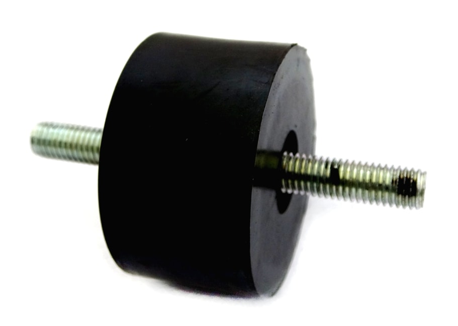 Odbój Gumowo Metalowy 60x35 Dwie Śruby M10