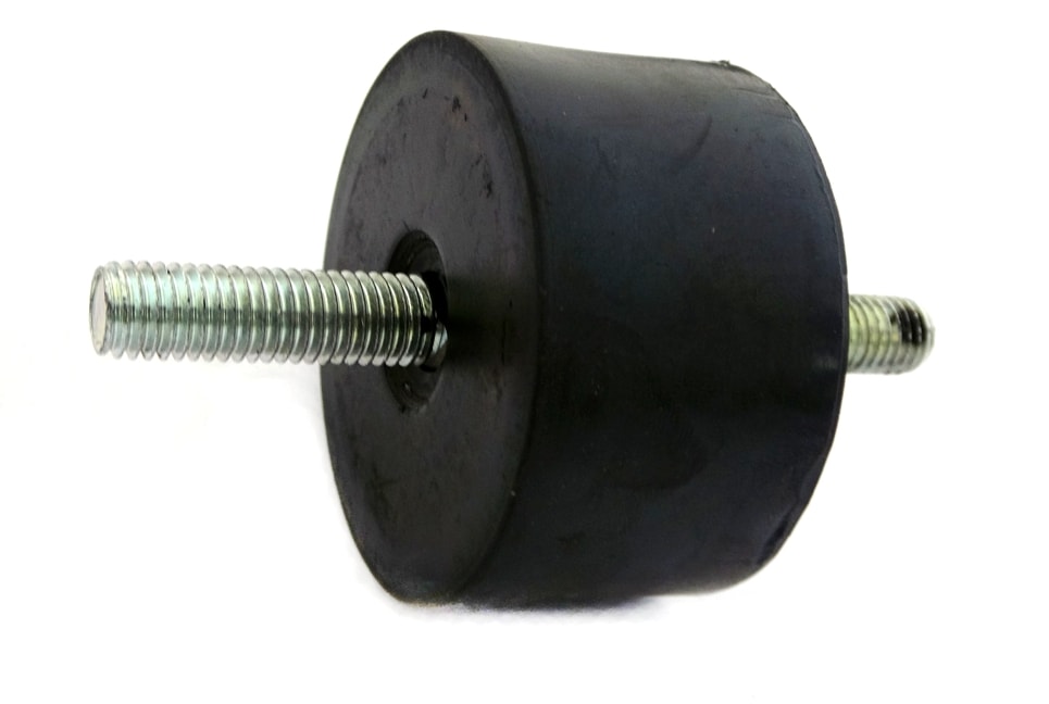 Odbój Gumowo Metalowy 60x35 Dwie Śruby M10 Odbój Gumowo Metalowy 60x35 Dwie Śruby M10 - obrazek 2