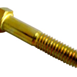 Śruba Z Łbem 6-Kątnym Niepełny Gwint 3/8" X 2" Unc Din931 Ocynk