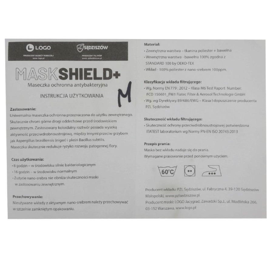 Maska Ochronna Antybakteryjna Maska Ochronna Antybakteryjna - obrazek 4