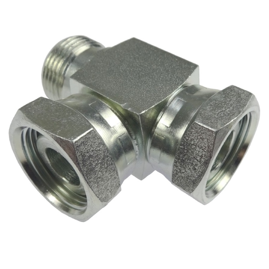 Złącze - Złączka Hydrauliczna - Trójnik Aab M30x2 22l Stożki Starego Typu Złącze - Złączka Hydrauliczna - Trójnik Aab M30x2 22l Stożki Starego Typu - obrazek 2