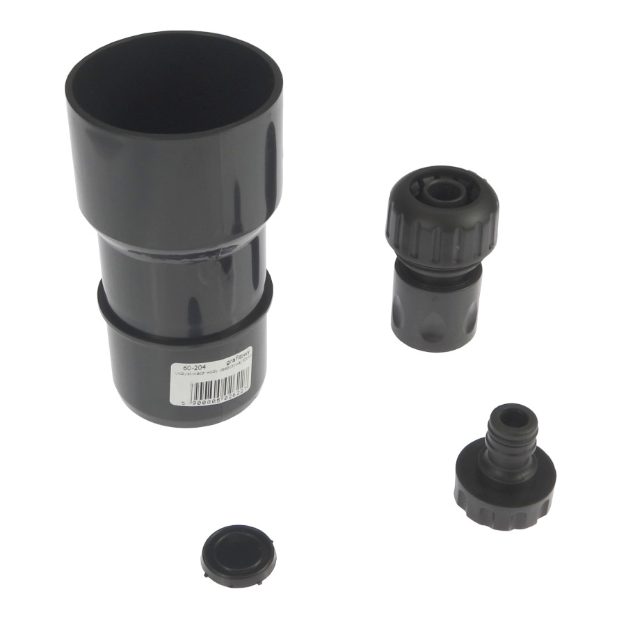 Odzyskiwacz Wody Deszczowej 63mm Grafitowy