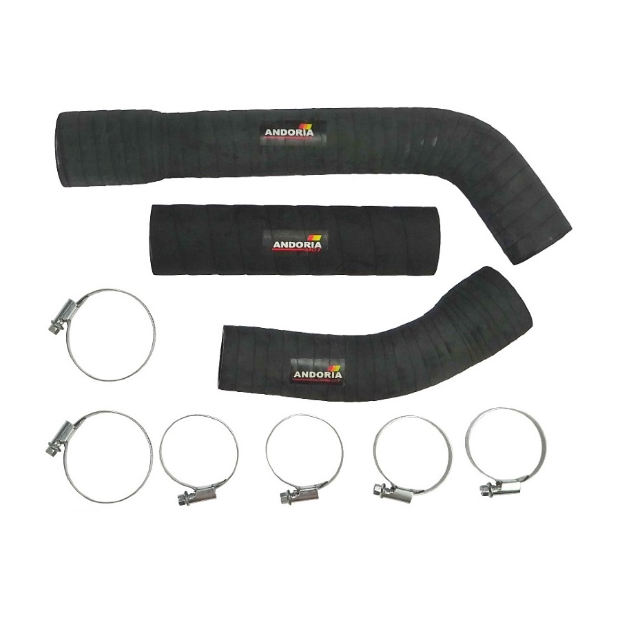 Komplet Przewodów Chłodnicy Zbrojonych Kord C-385 4/6-Cyl Stary Typ Andoria